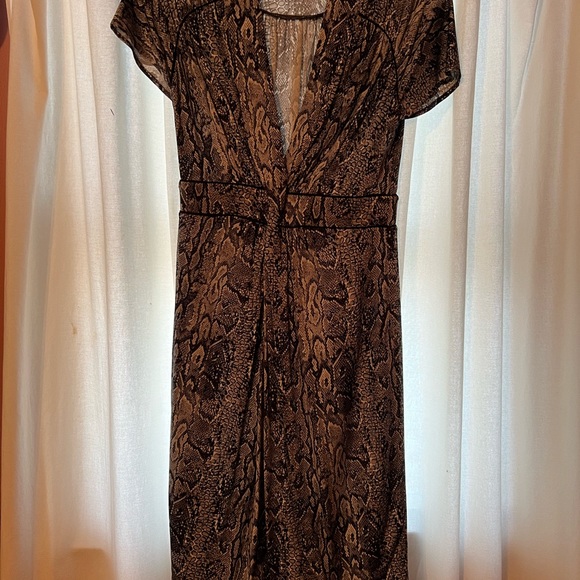 BCBG Maxazria Python Snake Skin Print Dress - Picture 3 of 3